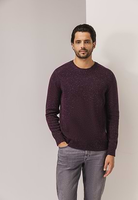 Ronde-hals-trui-van-tweedgaren