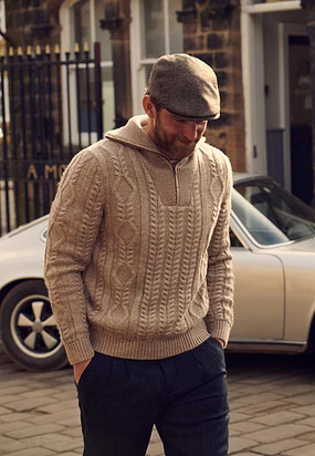 Gemêleerde-schipperstrui