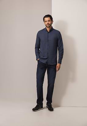 Overhemd-met-button-downkraag