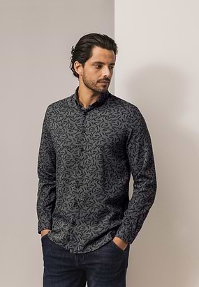 Twill-overhemd-met-botanische-print