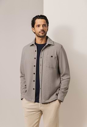 Gemêleerd-overshirt-met-visgraatstructuur