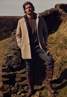 Mantel-met-uitneembare-ritsinzet