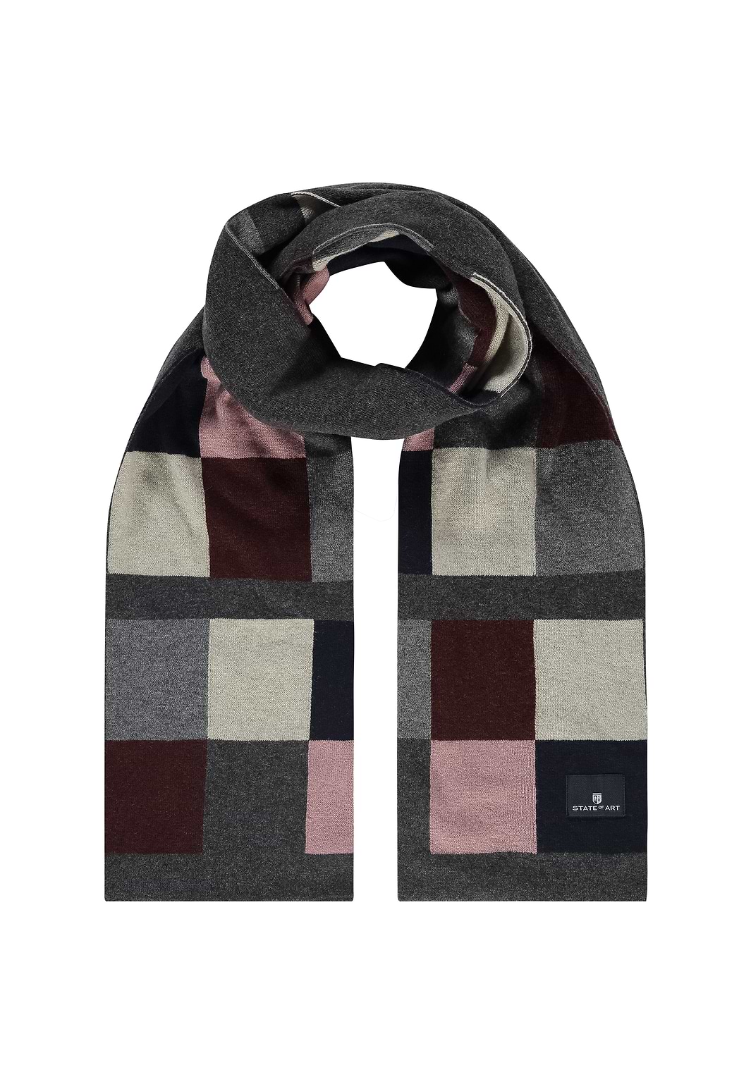 Gebreide-sjaal-met-kleurvlakken