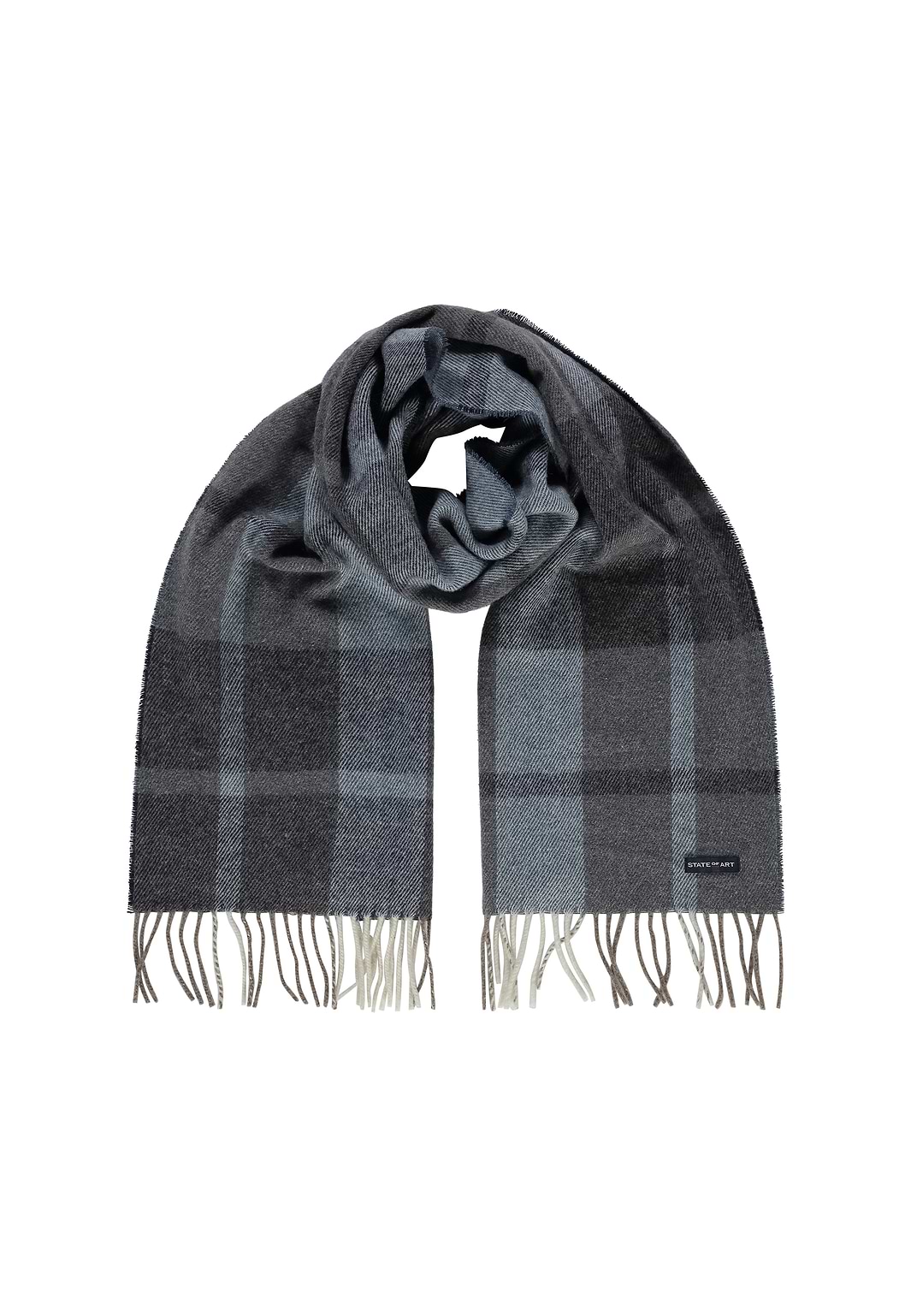 Écharpe-à-carreaux-en-mélange-de-laine