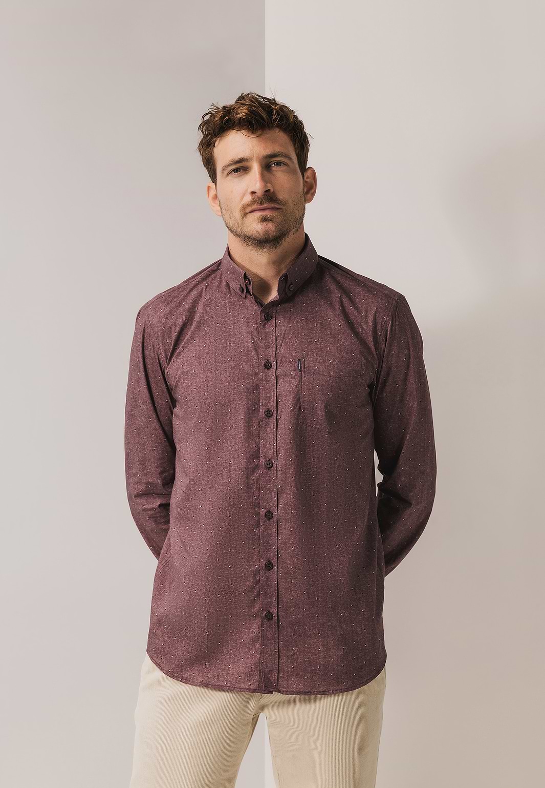 Overhemd-met-subtiele-all-over-print