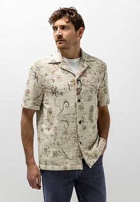 Overhemd-met-all-over-print-en-structuur