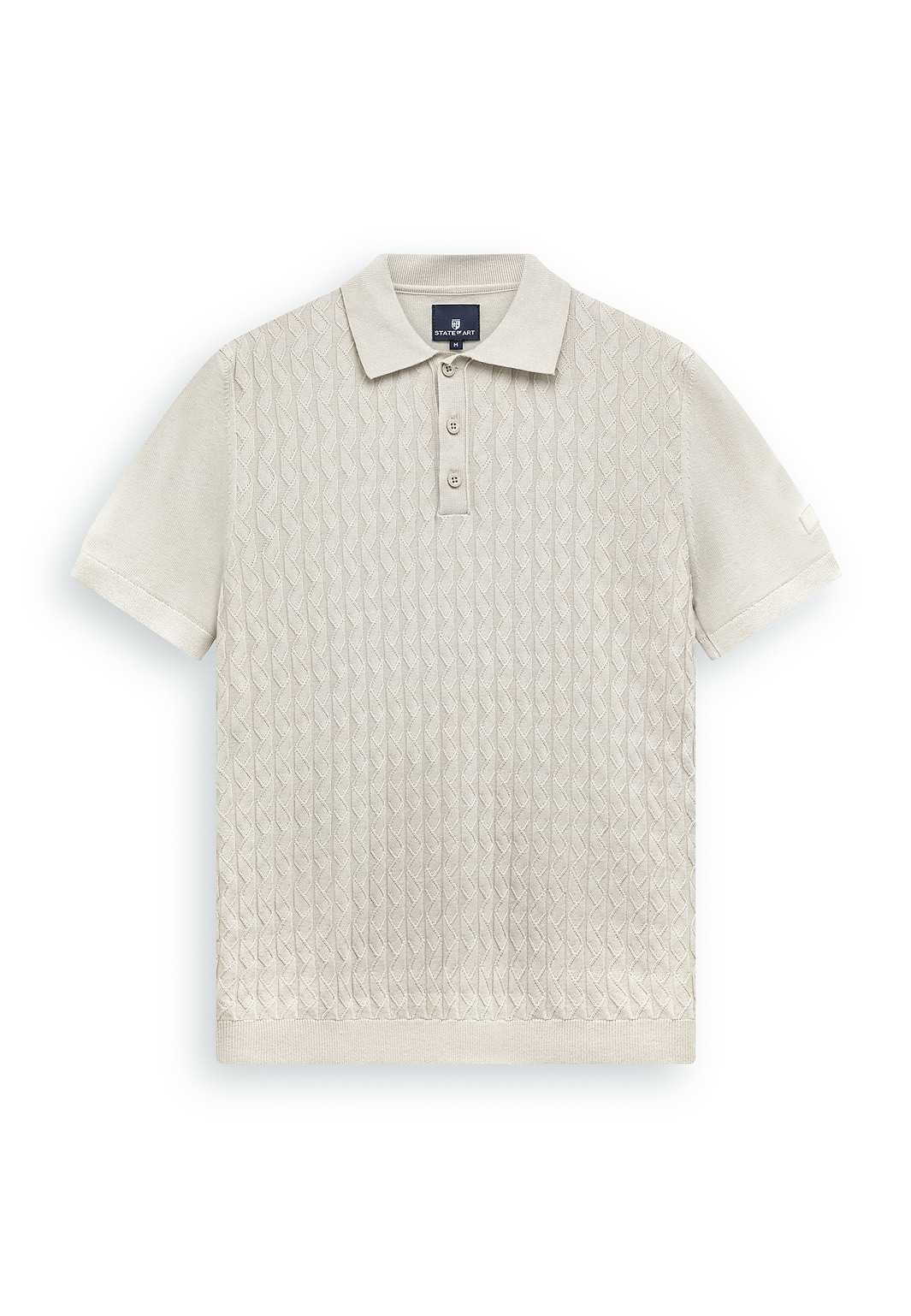 Polo-en-maille-texturé