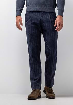 NAVIGATOR-gestreepte-chino-in-stretchshof