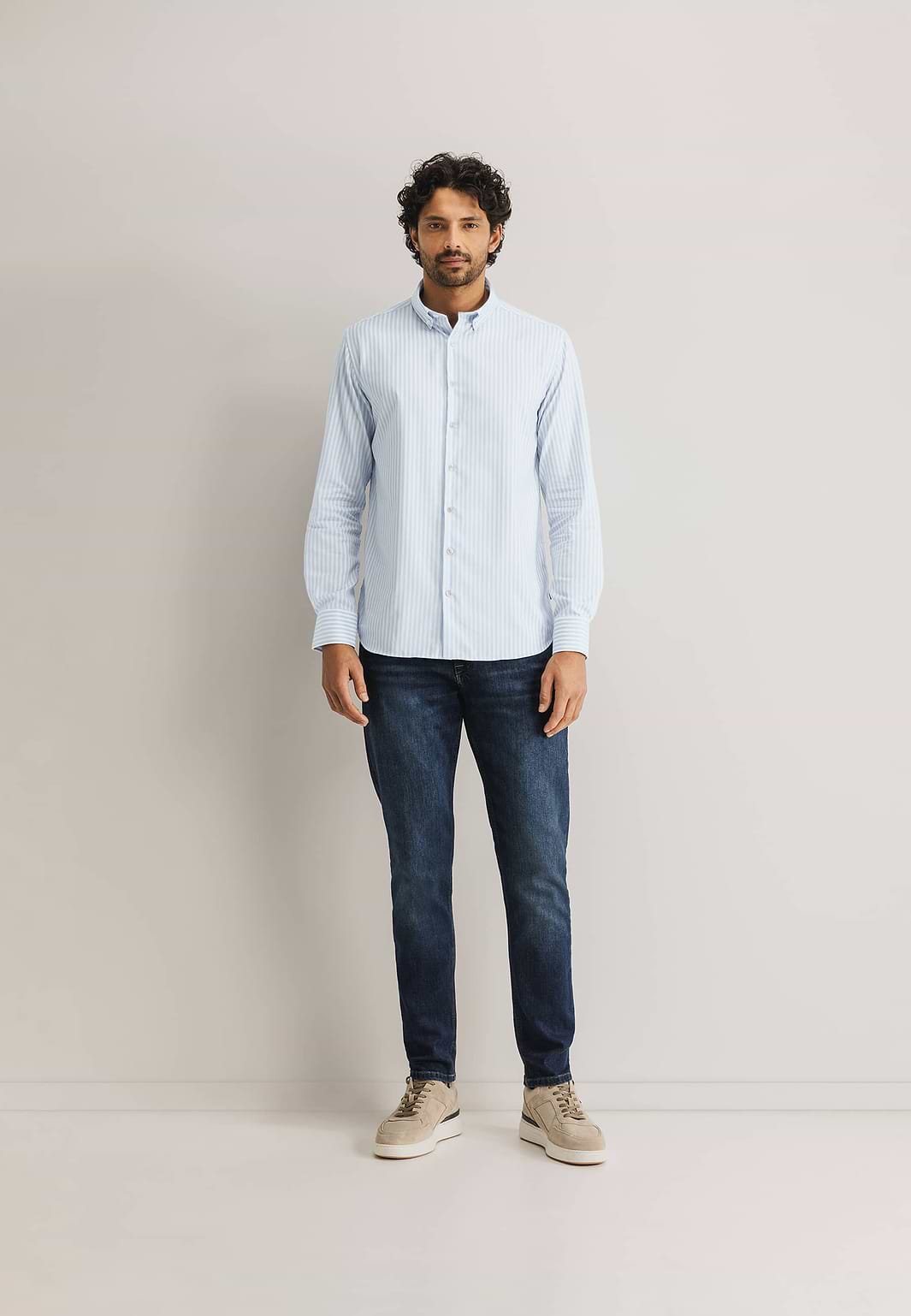 Chemise-ESSENTIALS-à-rayures
