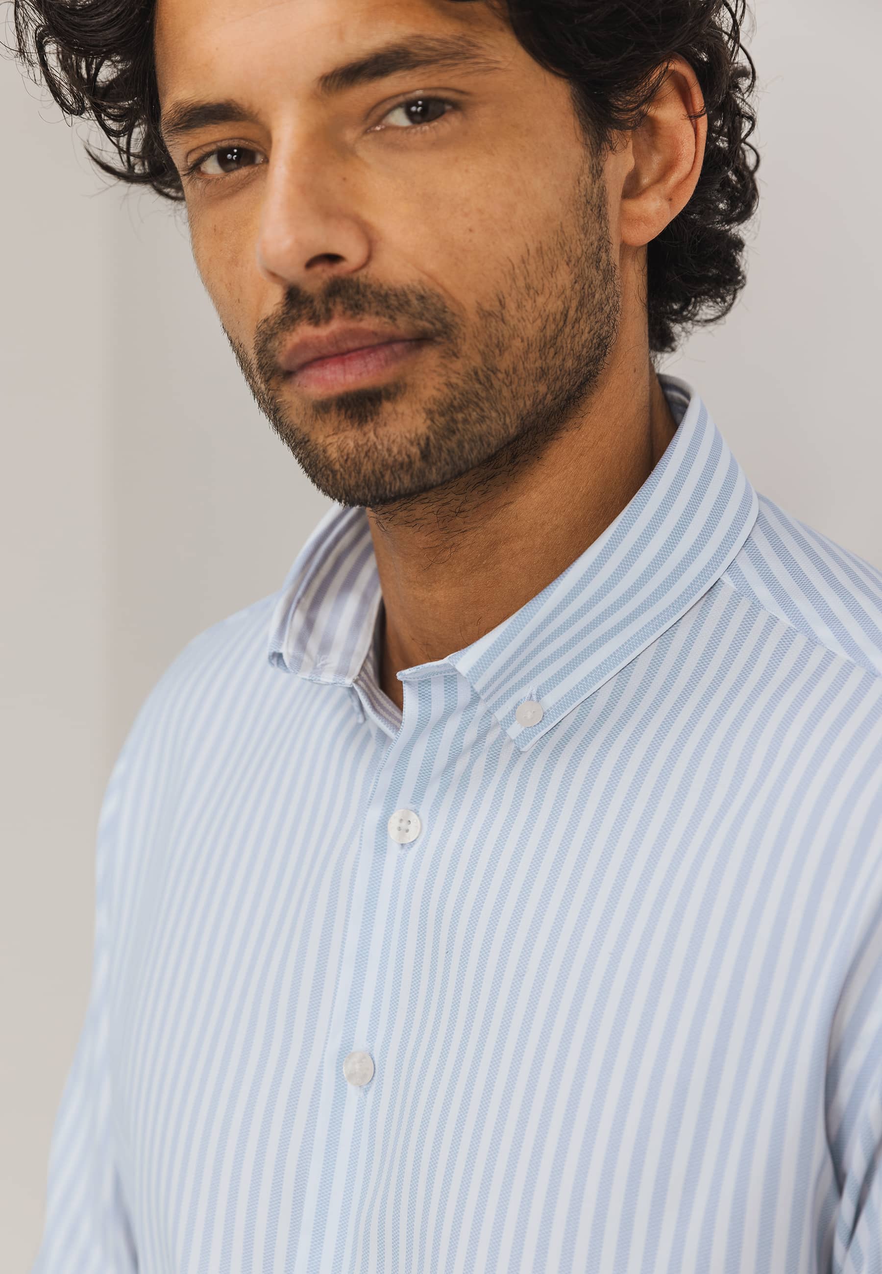 Chemise-ESSENTIALS-à-rayures