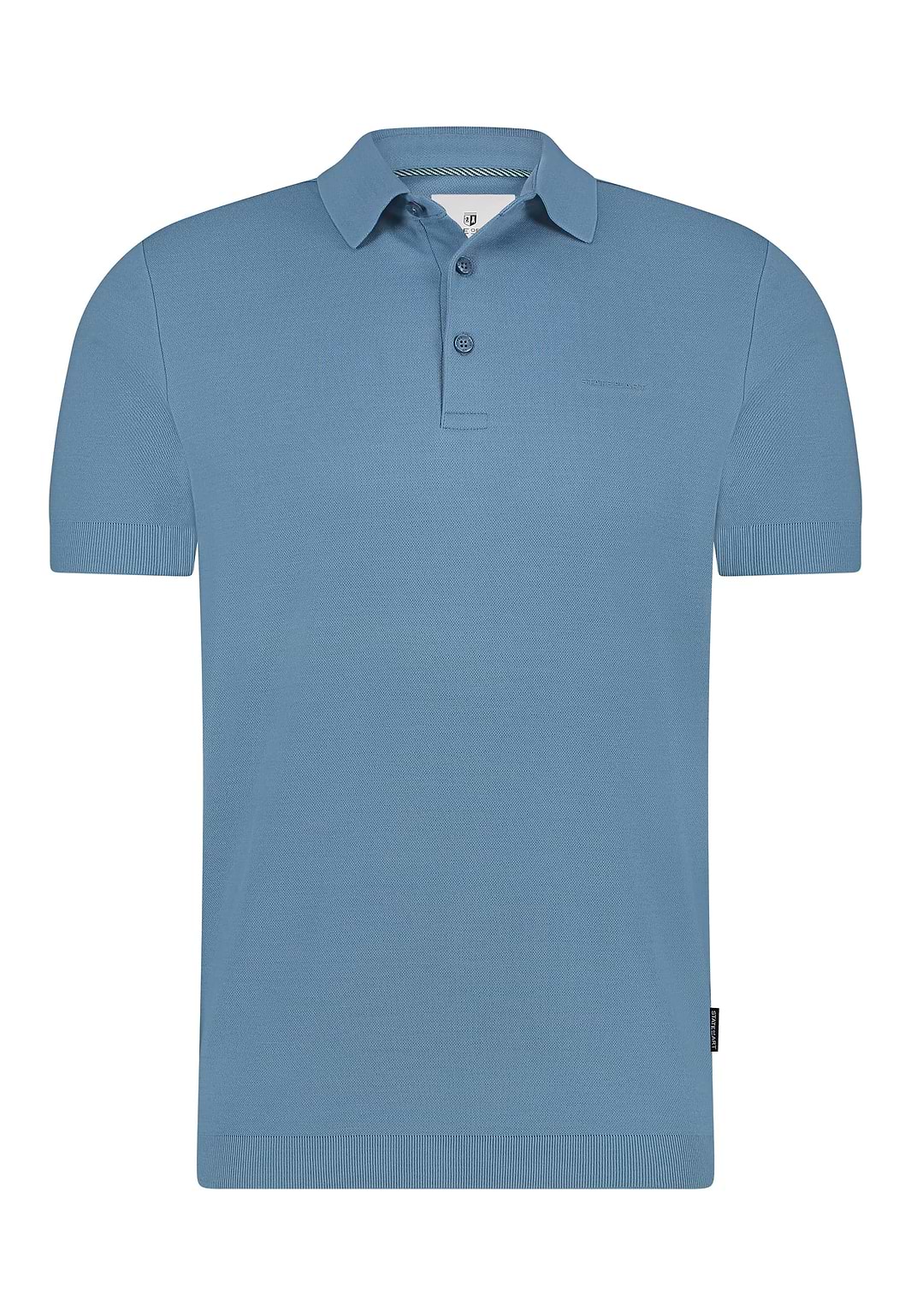 Gebreide-polo-met-rubberen-print