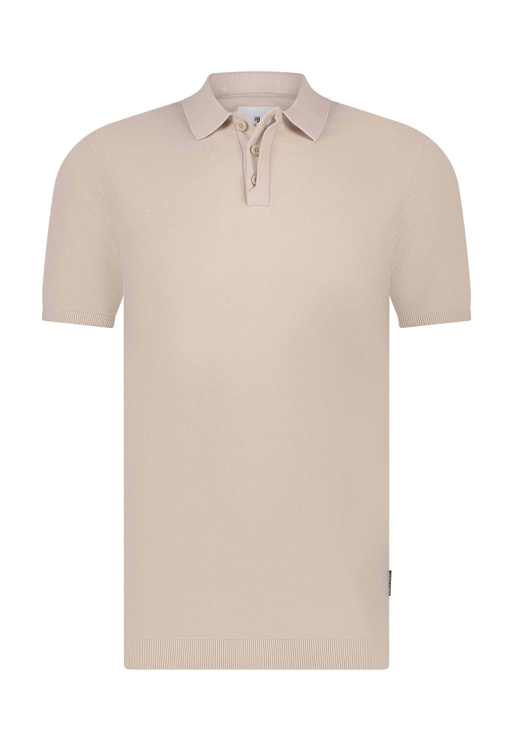 Gebreide-polo-met-korte-mouwen