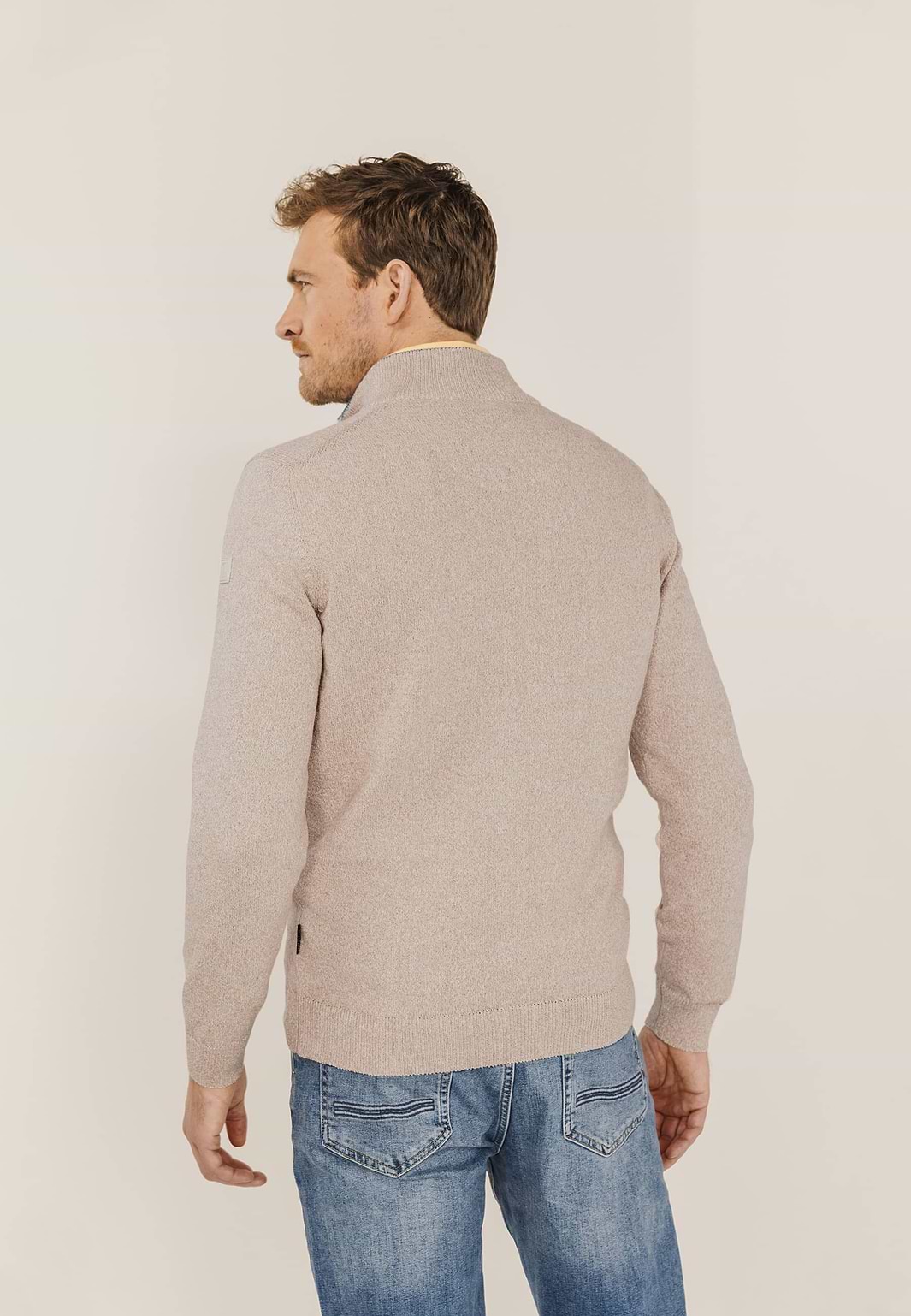 Mouliné-vest-van-een-katoenmix