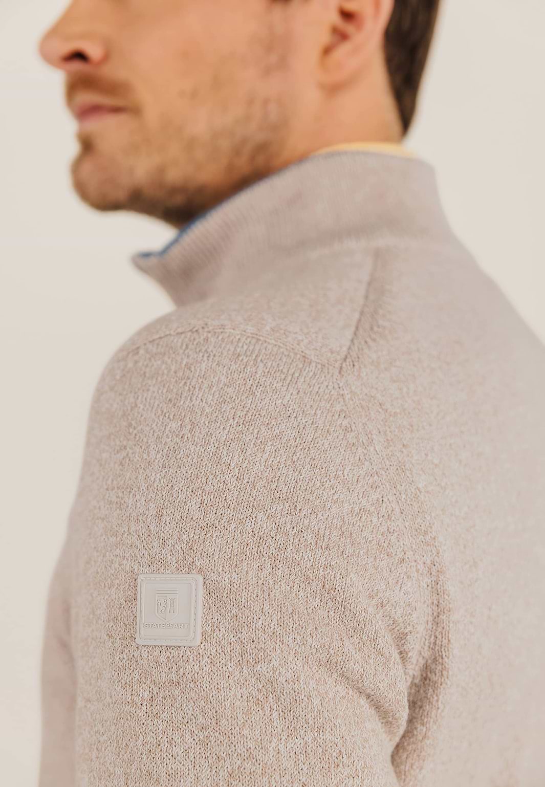 Mouliné-vest-van-een-katoenmix