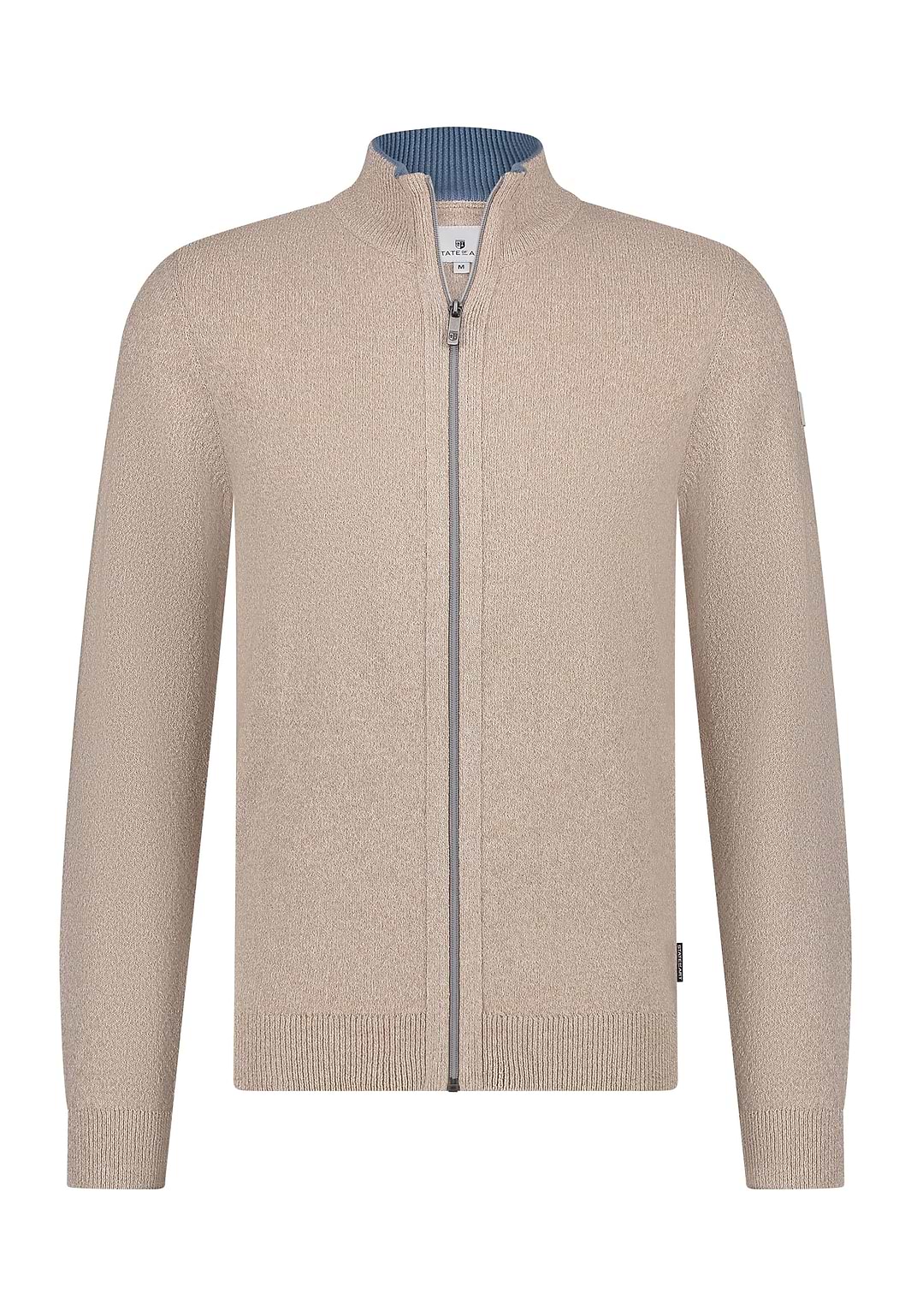 Mouliné-vest-van-een-katoenmix