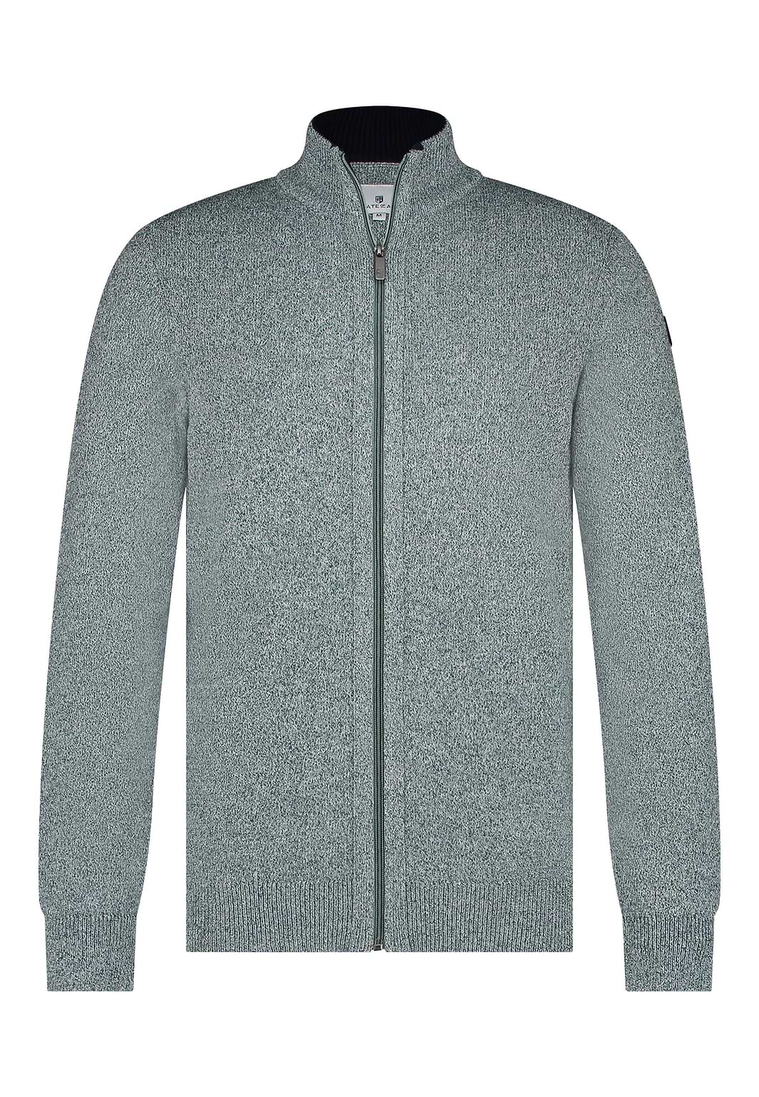 Mouliné-vest-van-een-katoenmix