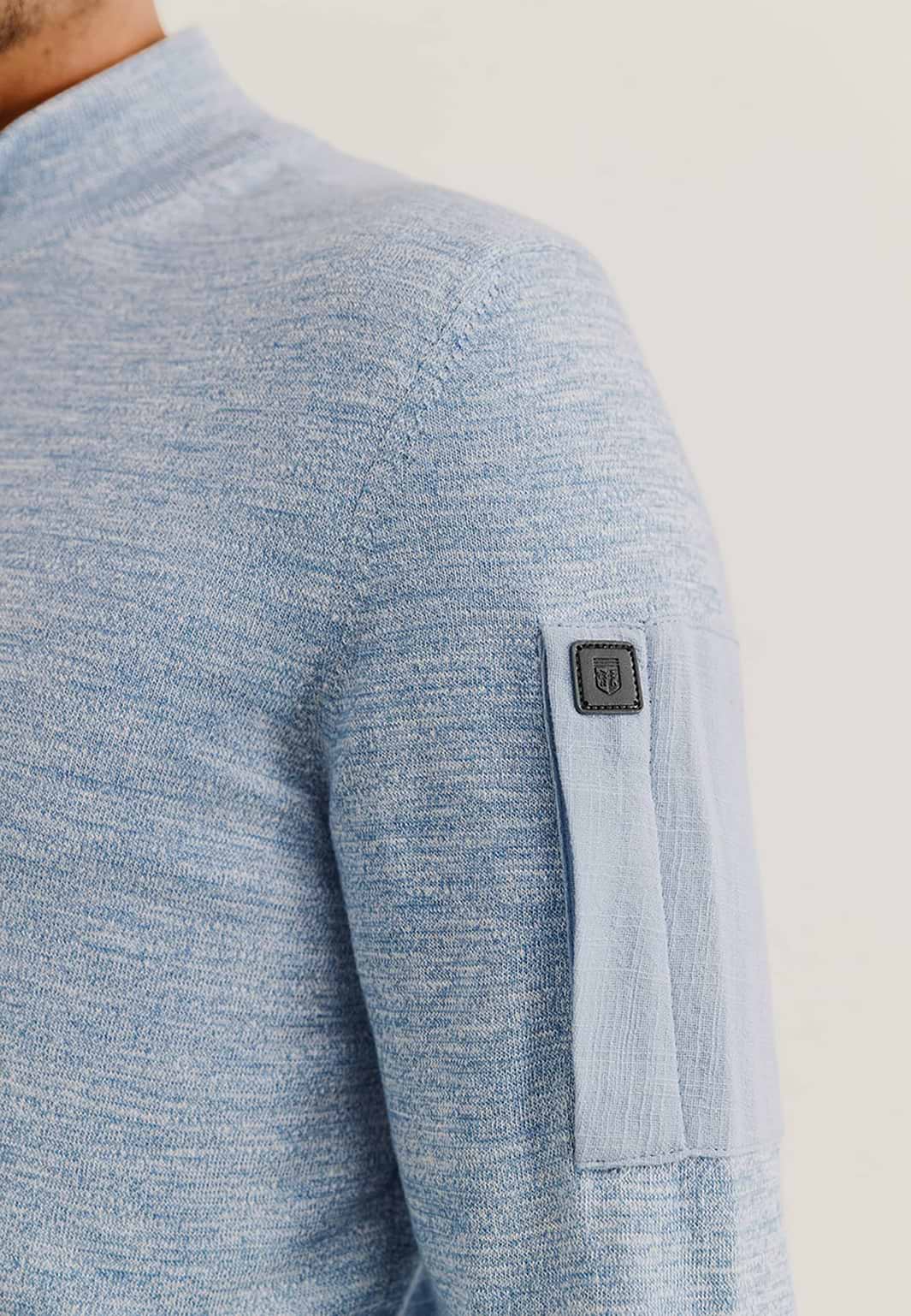 Vest-met-nylon-mouwzak