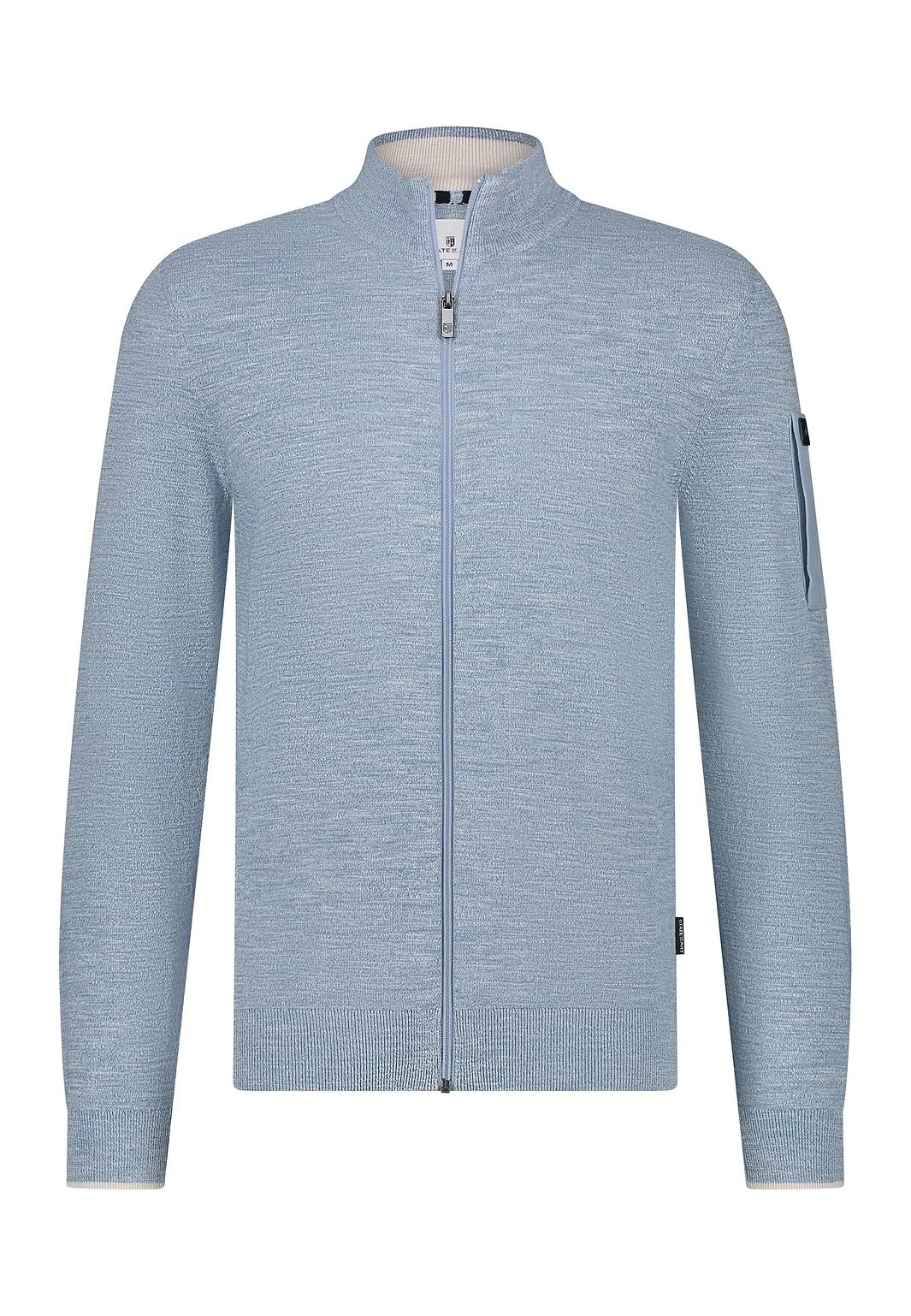 Vest-met-nylon-mouwzak
