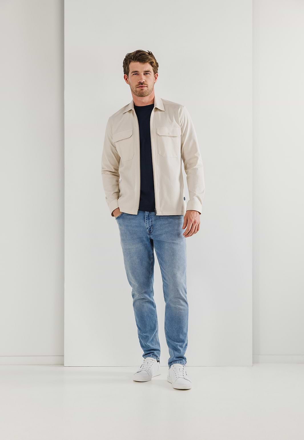 Overshirt-mit-Reißverschluss
