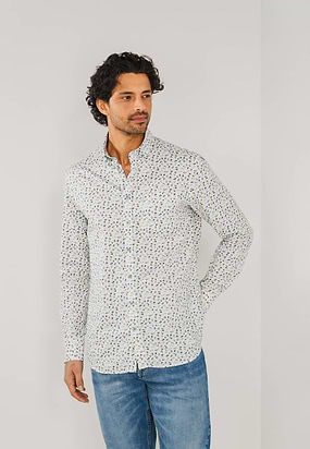 Twill-overhemd-van-katoen