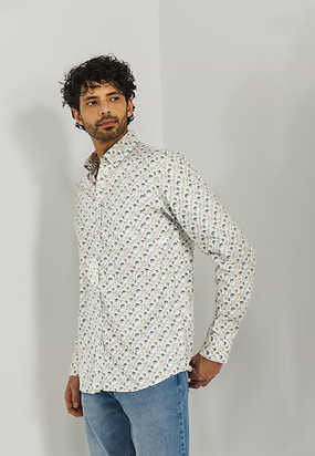 Twill-overhemd-van-katoen