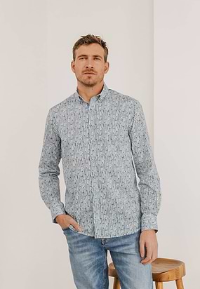 Poplin-overhemd-met-streepdessin