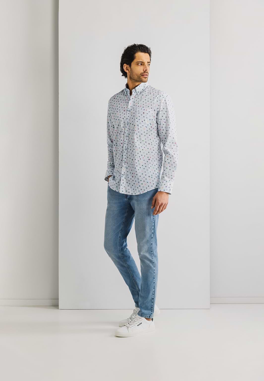 Poplin-overhemd-met-streepdessin