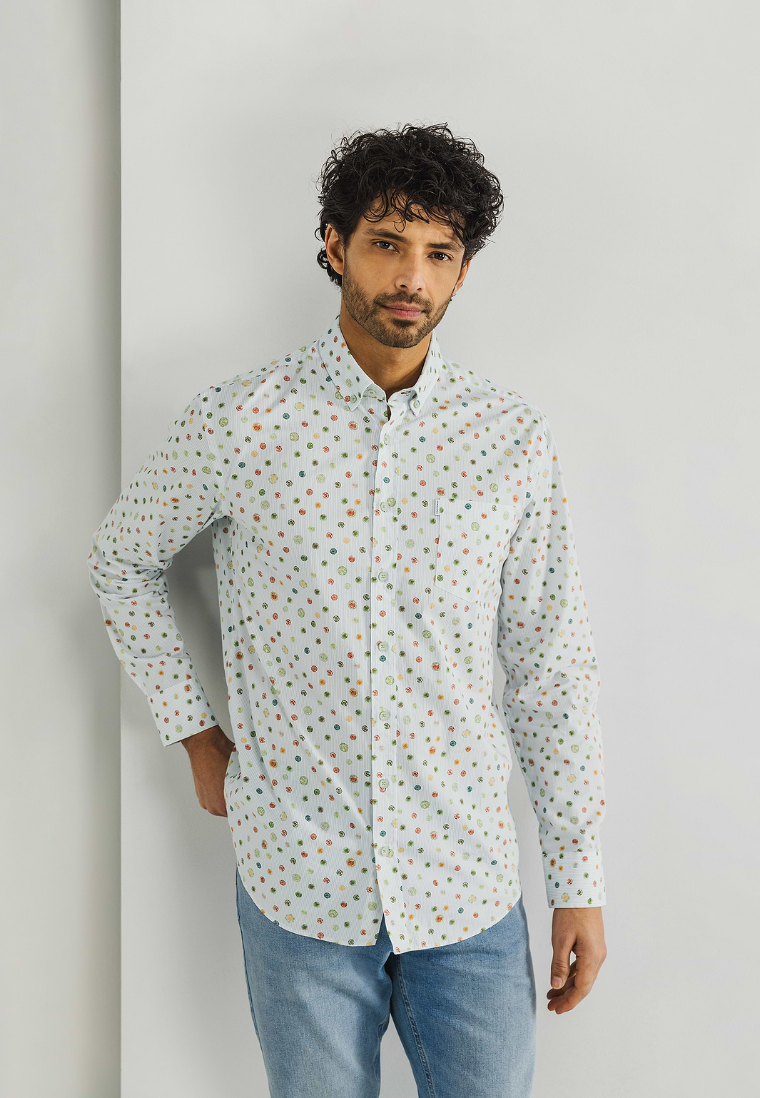 Poplin-overhemd-met-streepdessin