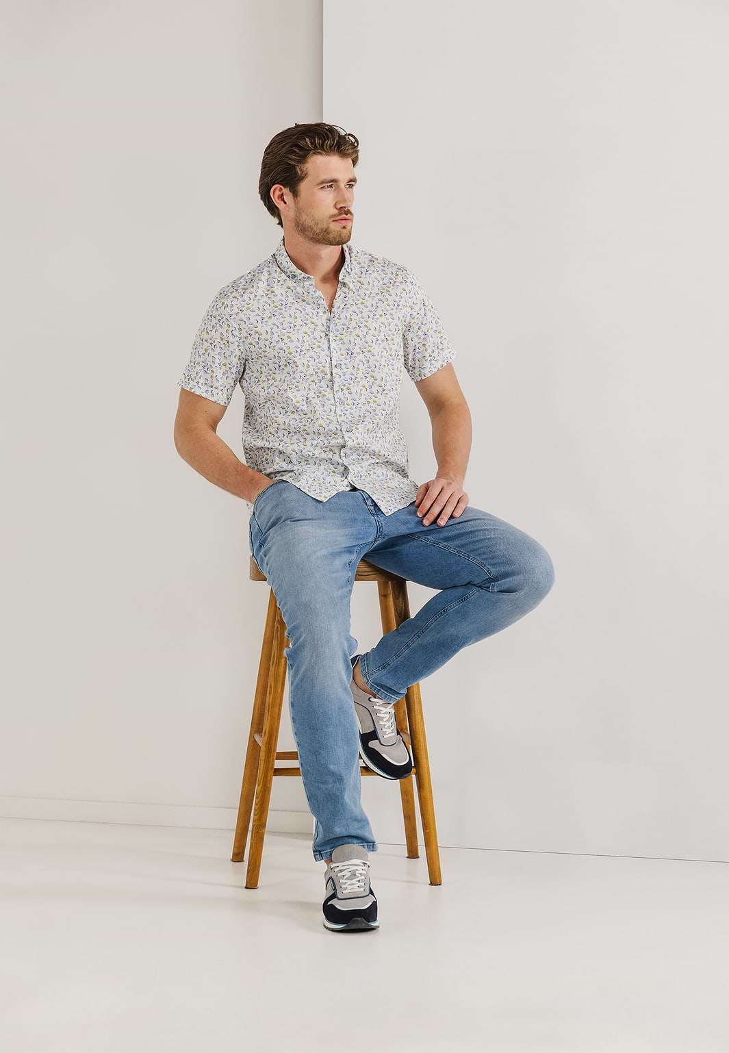 Overhemd-van-een-lyocell-mix-met-stretch