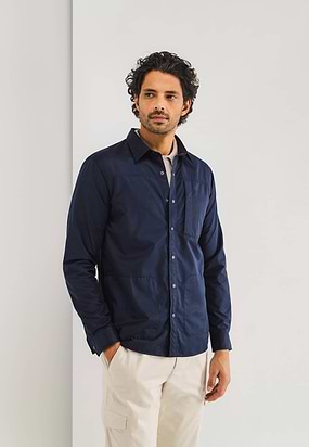Overshirt-met-drukknoopsluiting