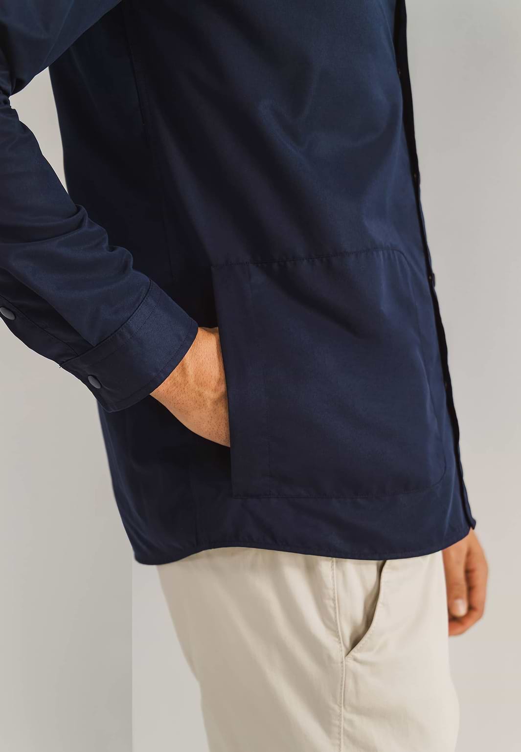 Overshirt-met-drukknoopsluiting