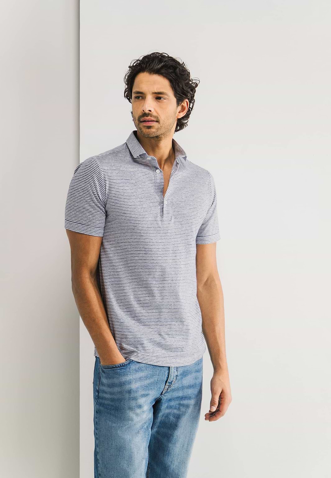 Jersey-polo-met-streeppatroon