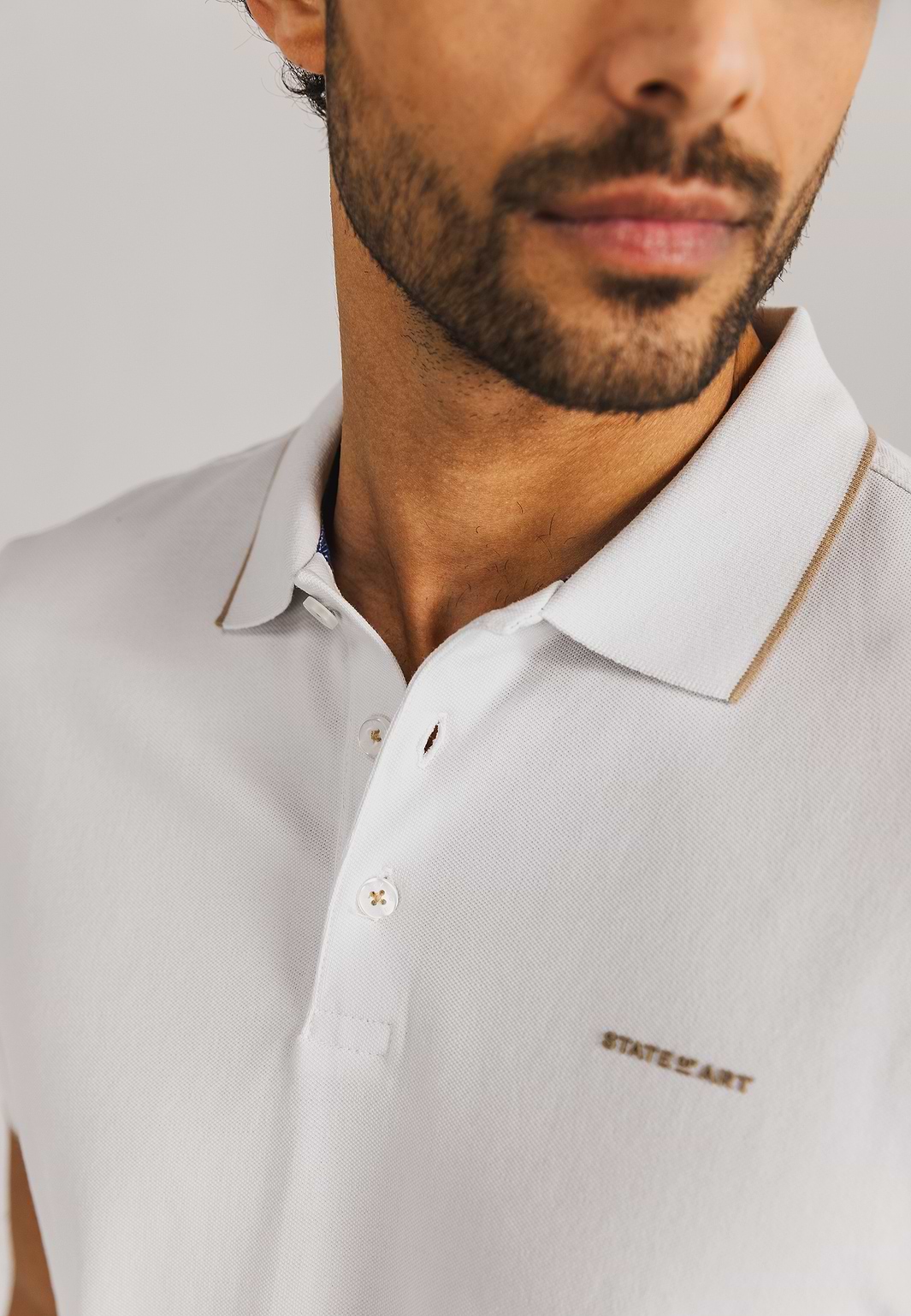 Piqué-Poloshirt-aus-Baumwoll-Stretch