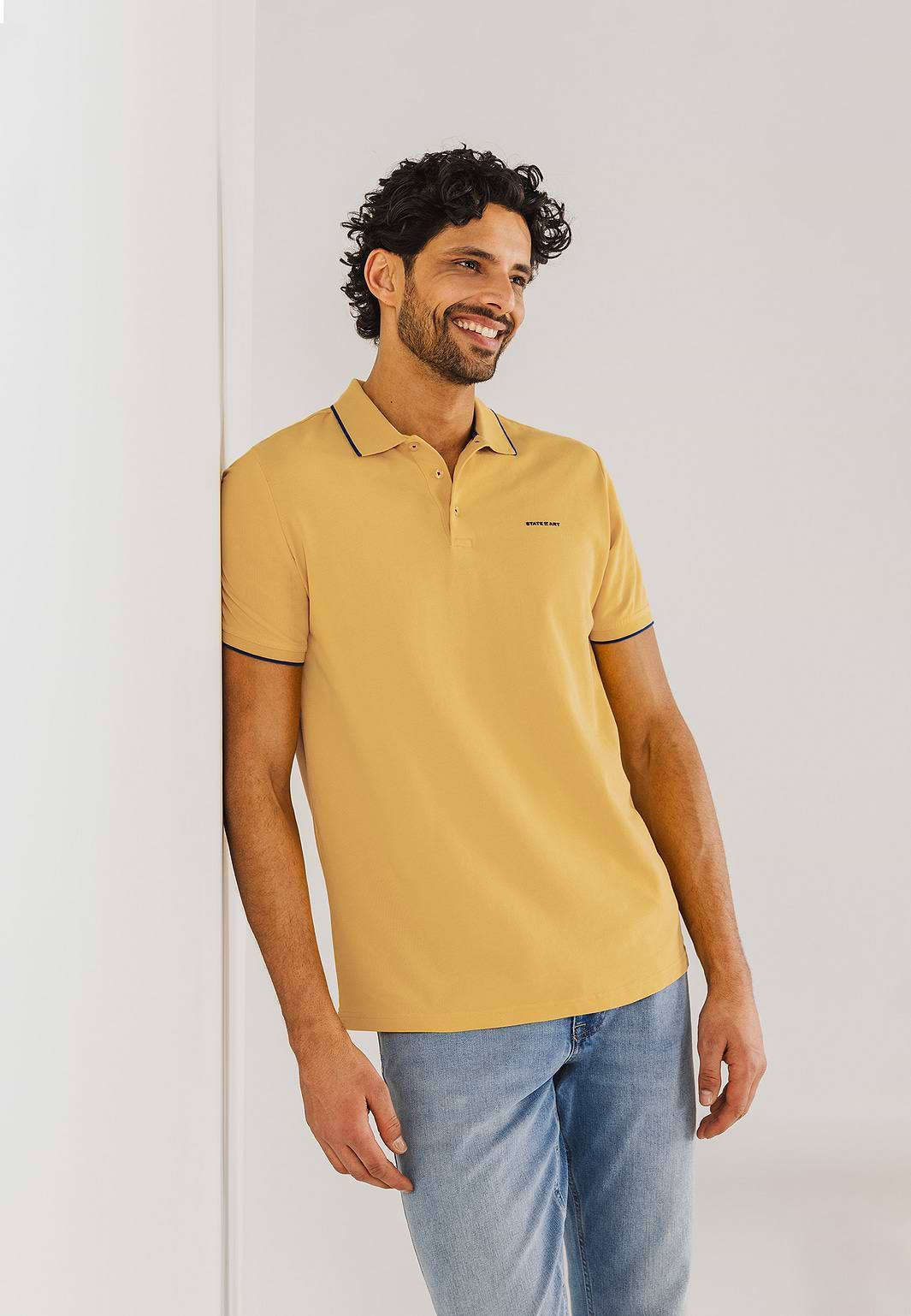 Piqué-polo-in-cotton-stretch