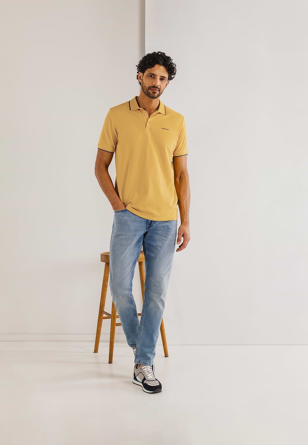 Piqué-polo-in-cotton-stretch