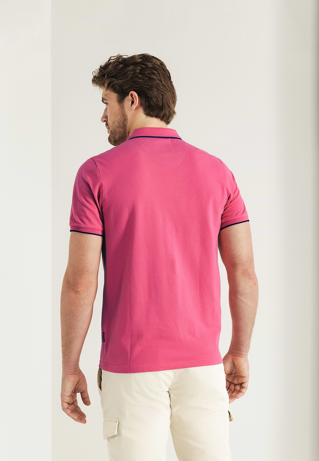 Piqué-polo-in-cotton-stretch