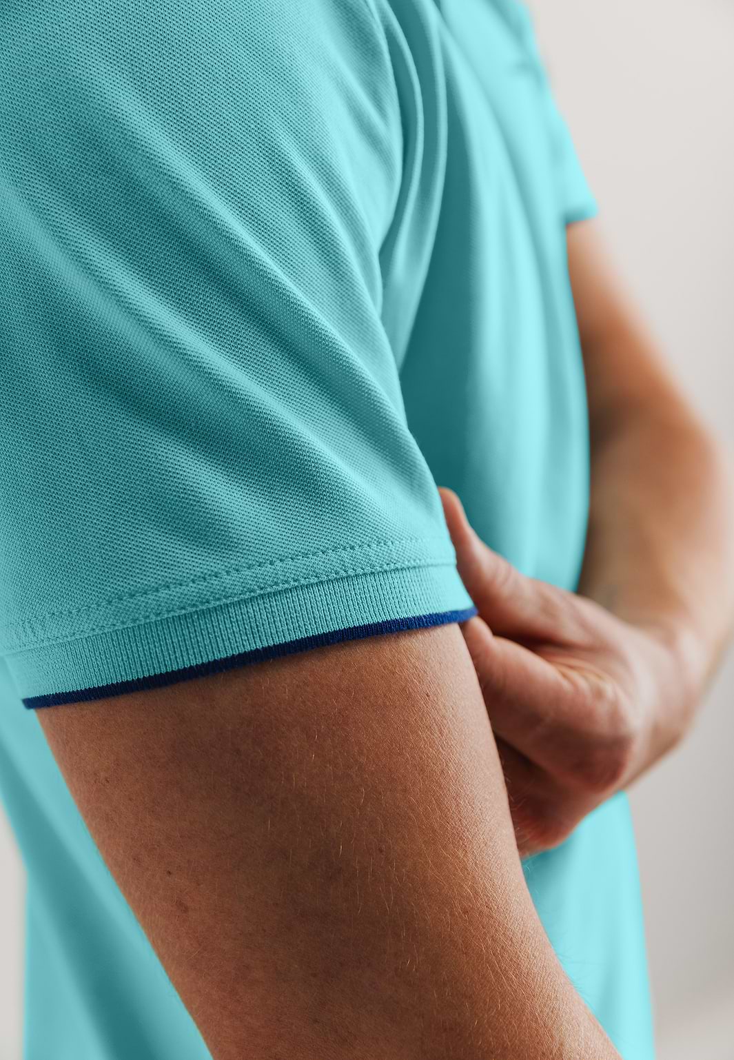 Piqué-polo-in-cotton-stretch