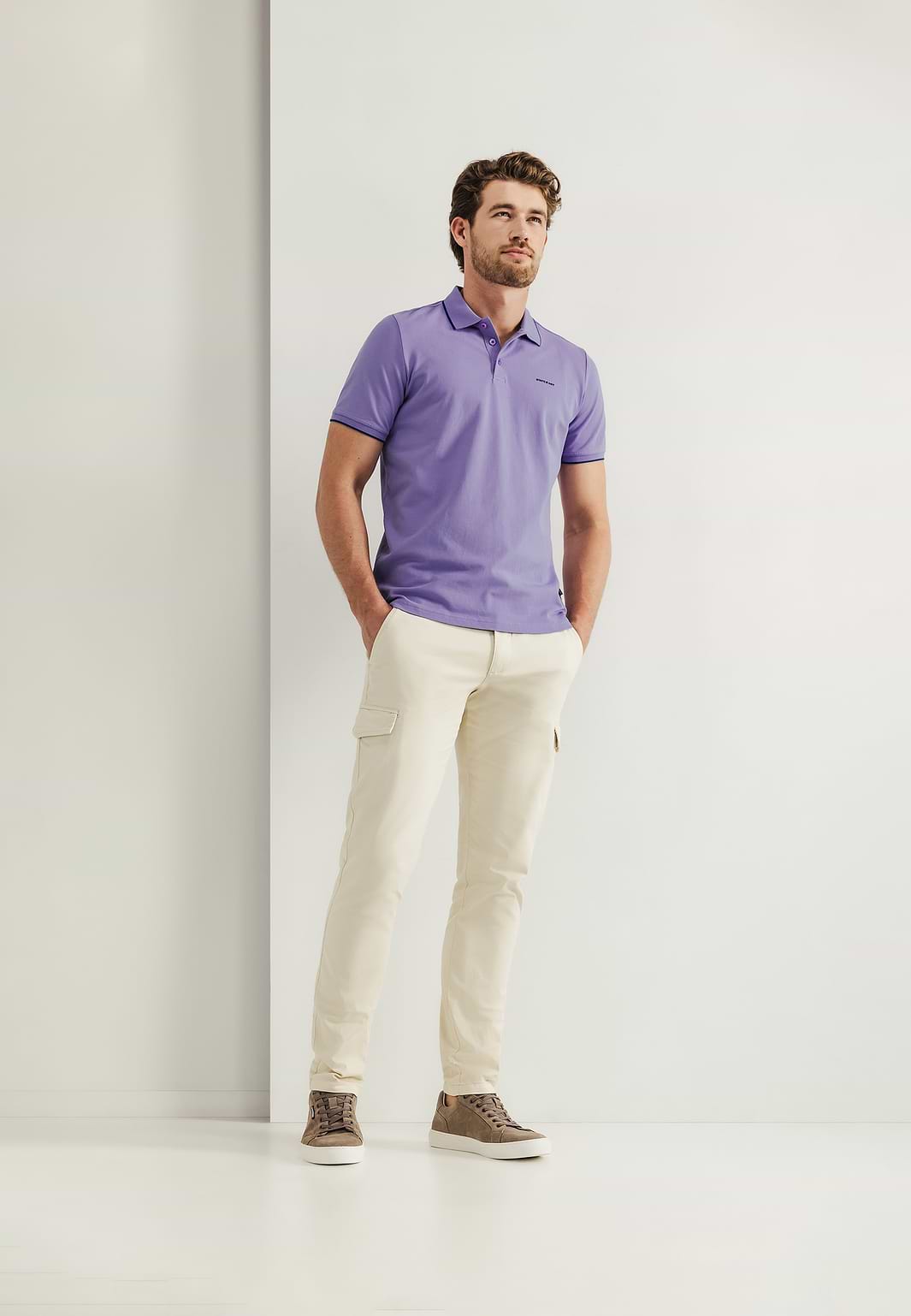 Piqué-polo-in-cotton-stretch