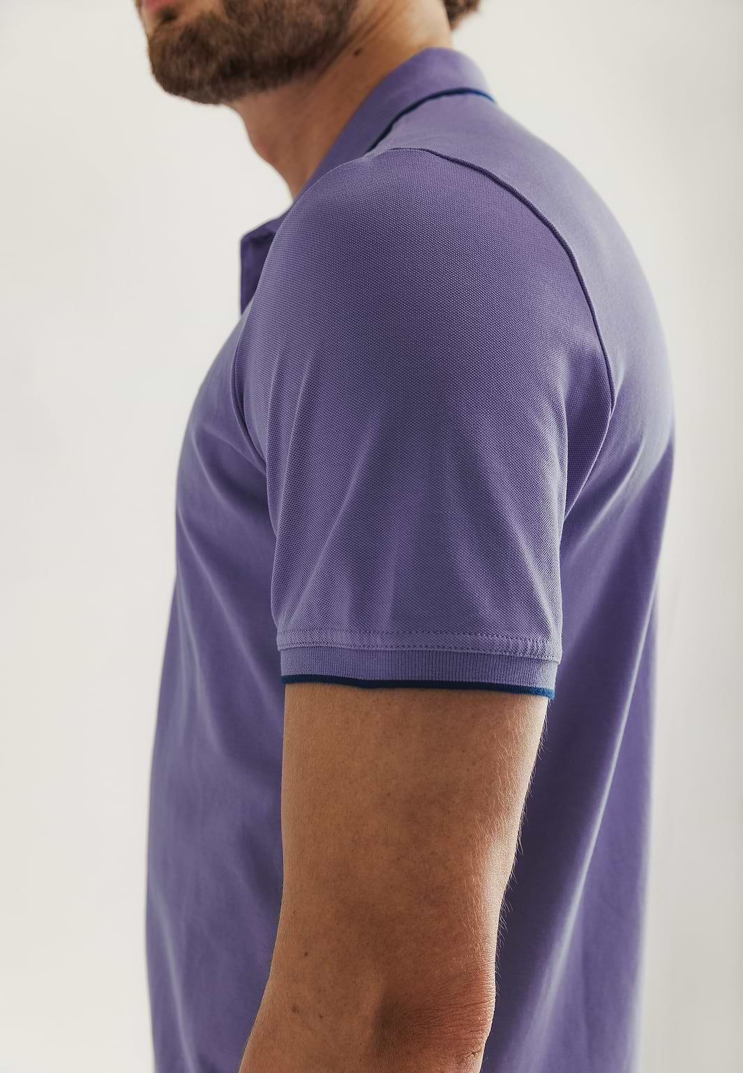 Piqué-polo-in-cotton-stretch