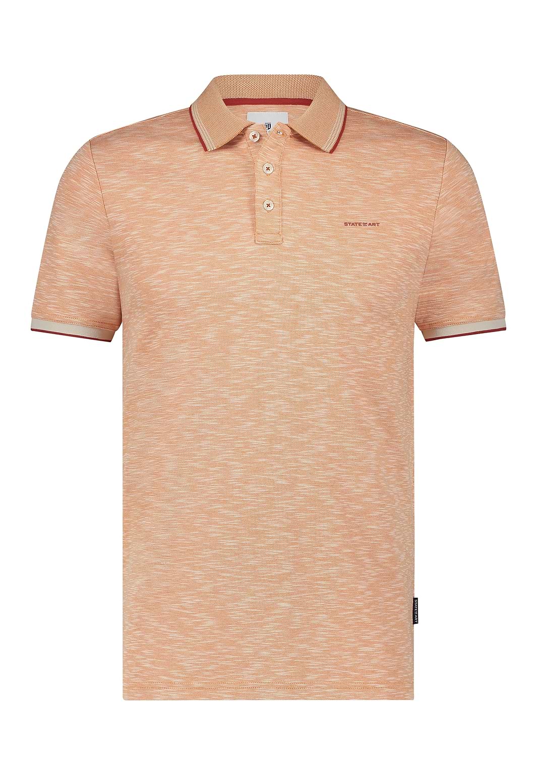 Gemêleerde-polo-met-streepdetails