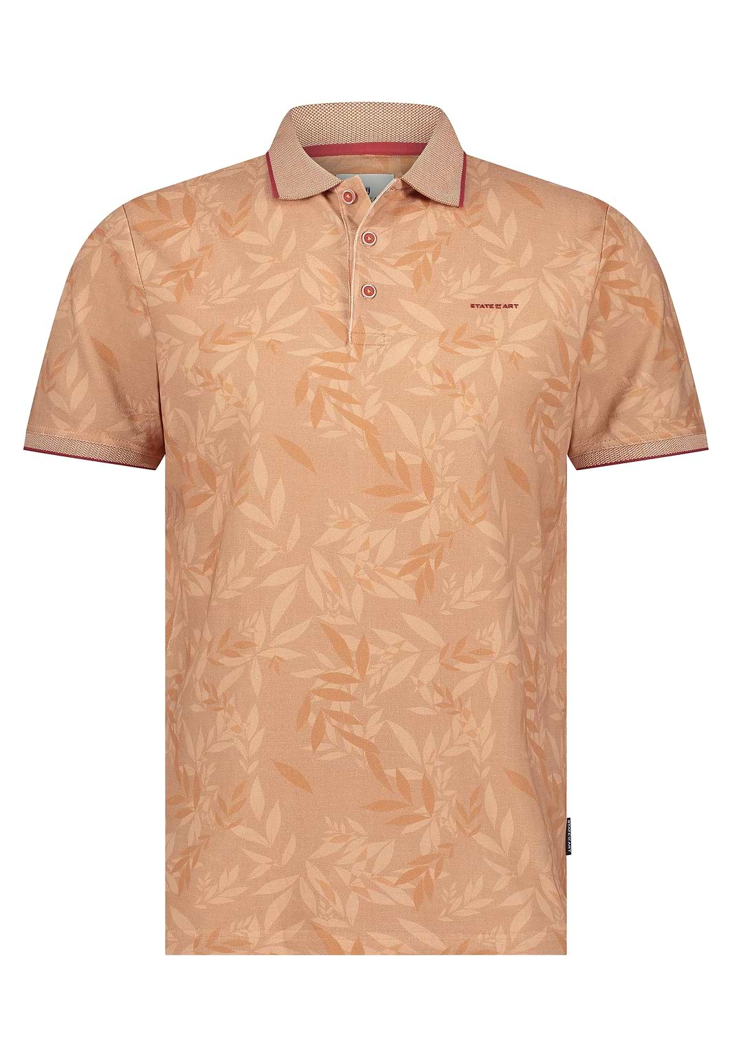 Bedrukte-jersey-polo-met-oxford-kraag