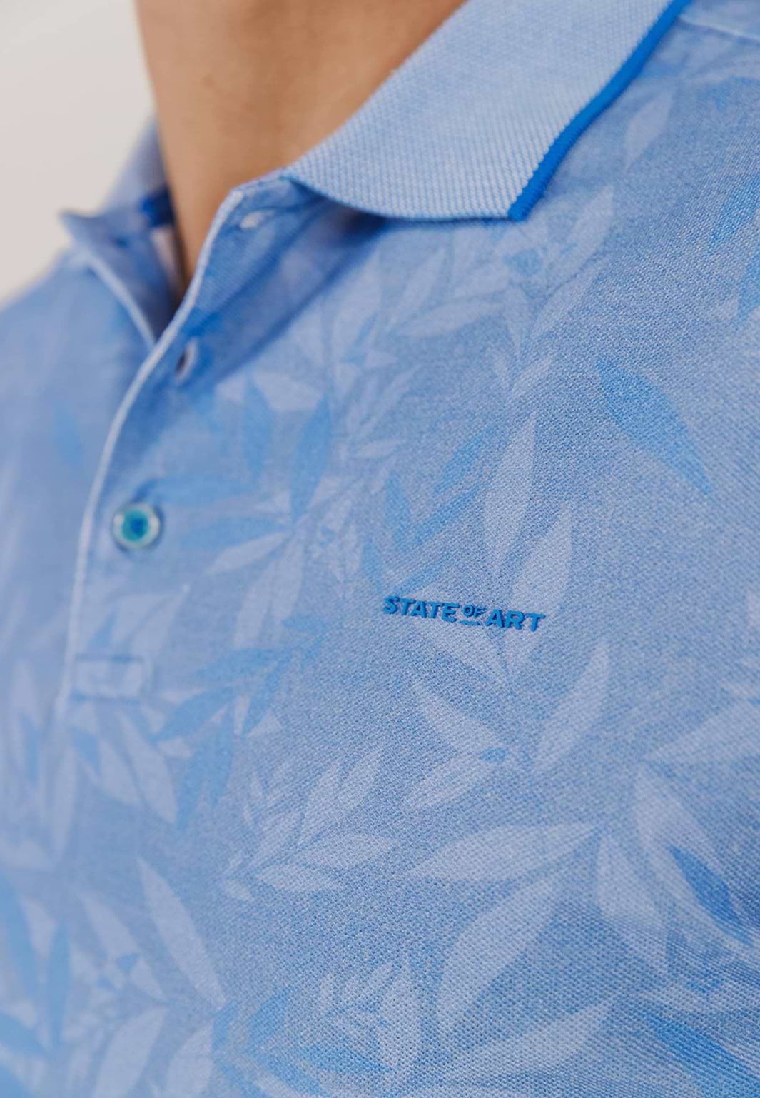 Bedrukte-jersey-polo-met-oxford-kraag