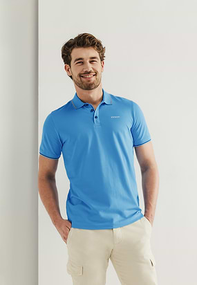 Piqué-polo-van-een-katoenmix
