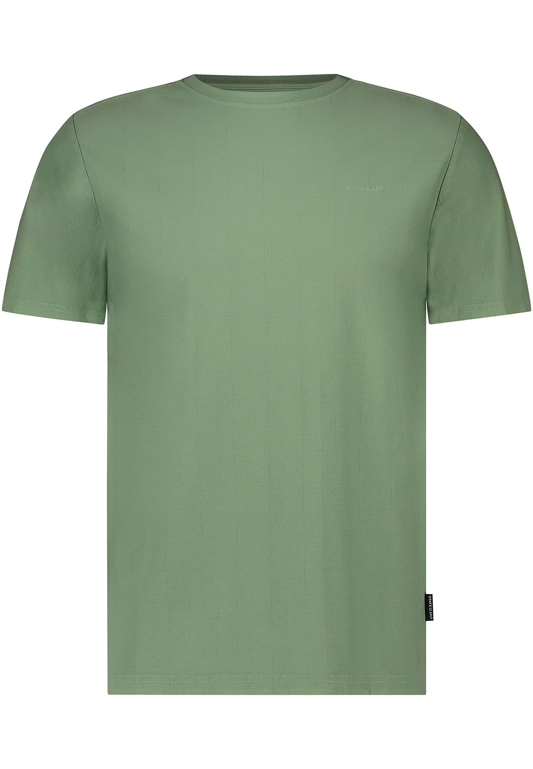 T-shirt-met-visgraatpatroon