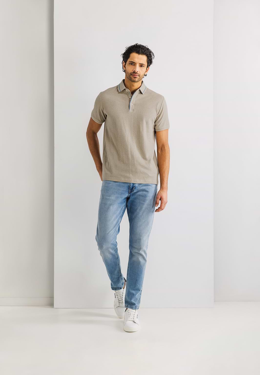 Oxford-piqué-polo-met-streepdetails