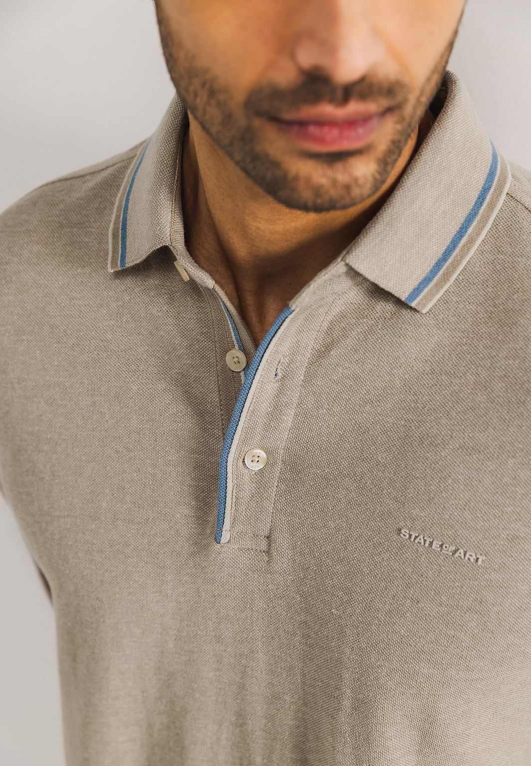 Oxford-piqué-polo-met-streepdetails