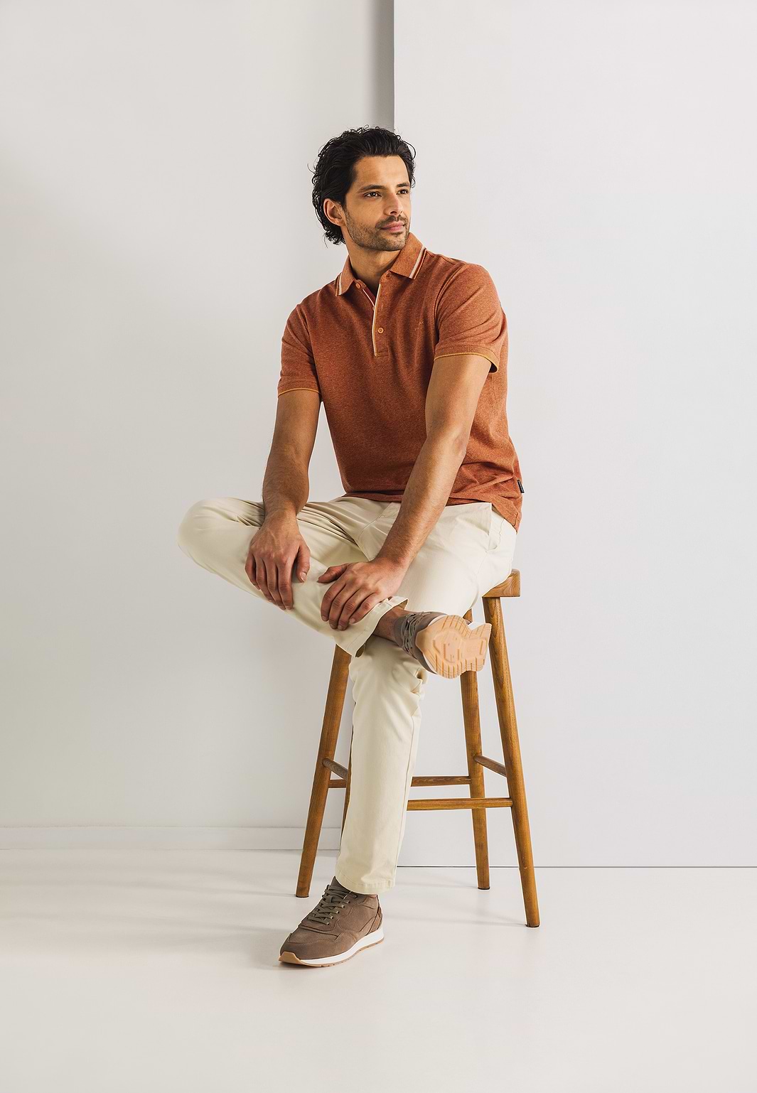 Oxford-piqué-polo-met-streepdetails