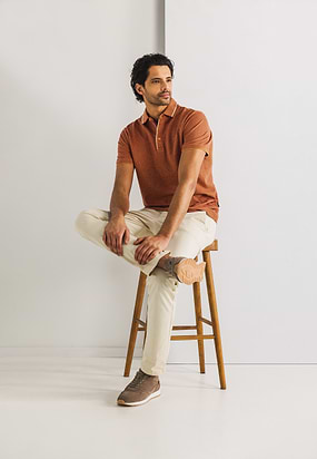 Oxford-piqué-polo-met-streepdetails