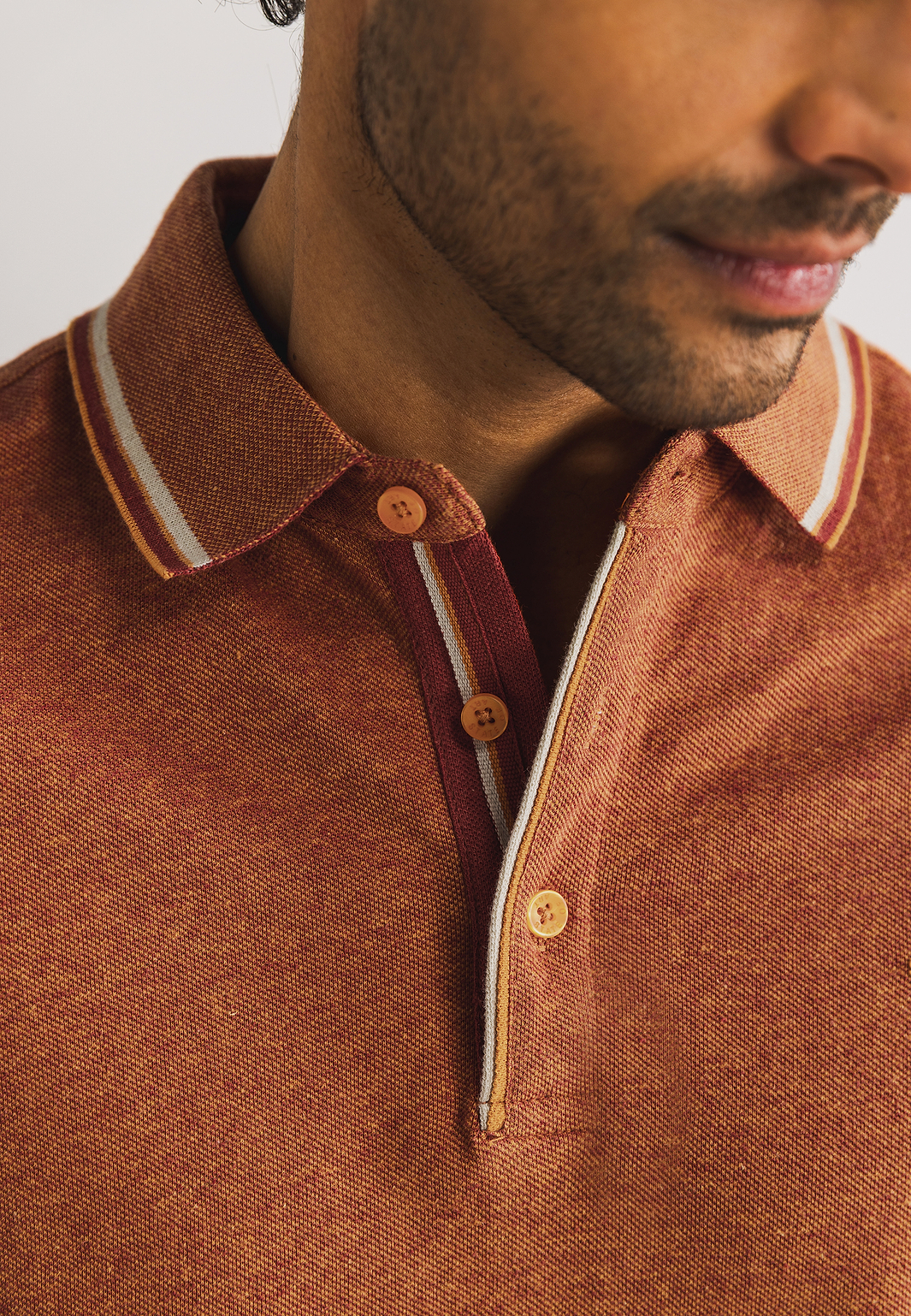 Oxford-piqué-polo-met-streepdetails