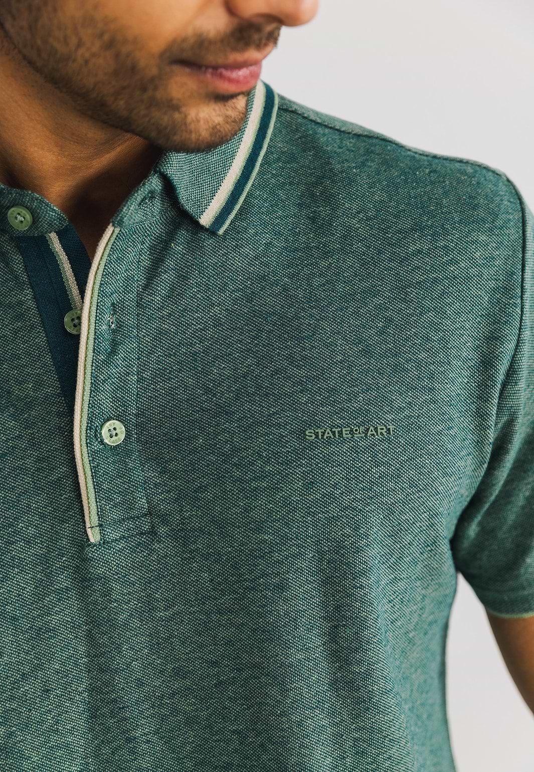 Oxford-piqué-polo-met-streepdetails